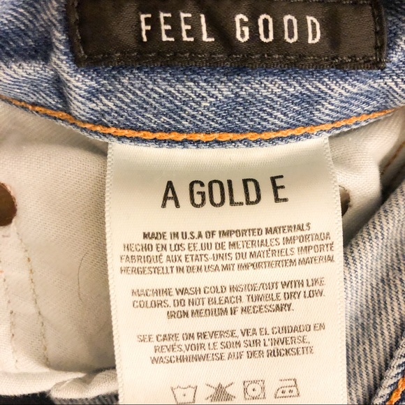 AGOLDE High Rise Feel Good Button Fly Jeans - Picture 7 of 12